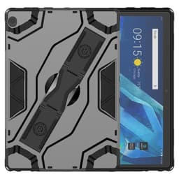 Lenovo Tab M10 X605F / X505N Case Armour PC / Silikonimusta / Tummanharmaa