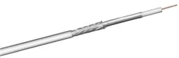 100 dB coax-antennekabel, 2x afskærmet, CCS, hvid