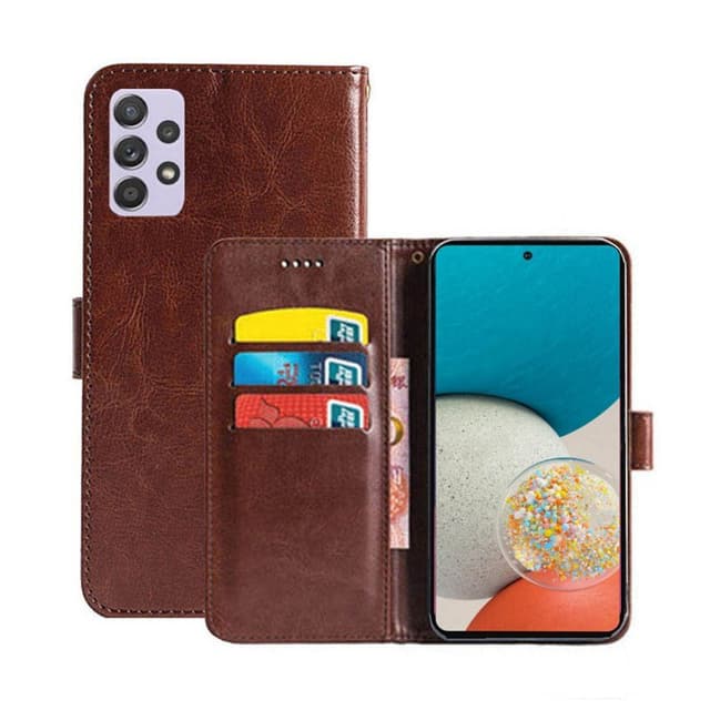 Wallet Cover 3-kort Samsung Galaxy A53 5G  - brun