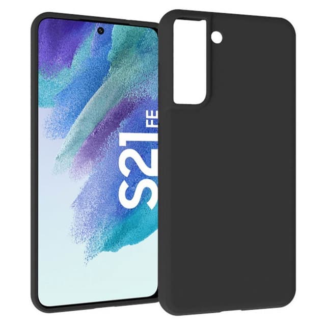 Silikone cover Samsung Galaxy S21 FE - Sort