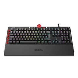 AOC Gaming Keyboard AGON AGK700 RGB LED lys, QWERTY, Sort, Kablet, USB, CHERRY MX RED