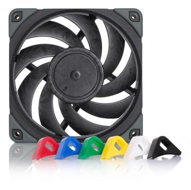 Noctua NF-A12x25 120mm PWM vifte (chromax.black.swap)