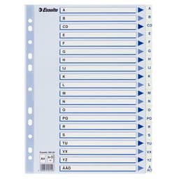 ESSELTE Register Non-Stop A4/A-Ö Vit