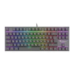 Genesis THOR 300 TKL RGB Gaming -tastatur, RGB LED -lys, RU, svart, kablet