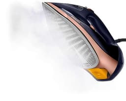 Philips Iron Azur GC4909/60 Dampstrykejern, 3000 W, Vanntankkapasitet 300 ml, Kontinuerlig damp 55 g/min, Dampboostytelse 250 g/min, Svart/Gull