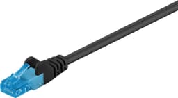 Goobay Patchkabel CAT 6A, U/UTP, svart
