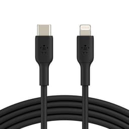 Belkin USB-C to Lightning, Black (1m)
