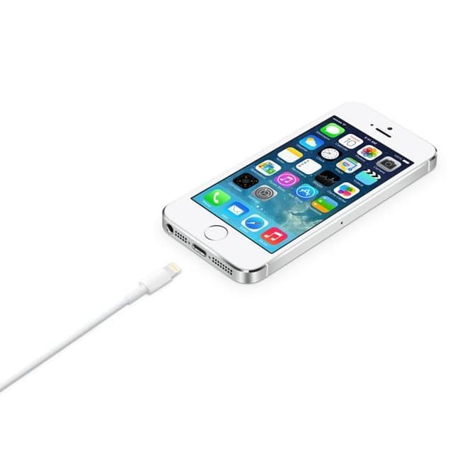 Apple Lightning - USB USB A, Lightning, 2 m, Vit