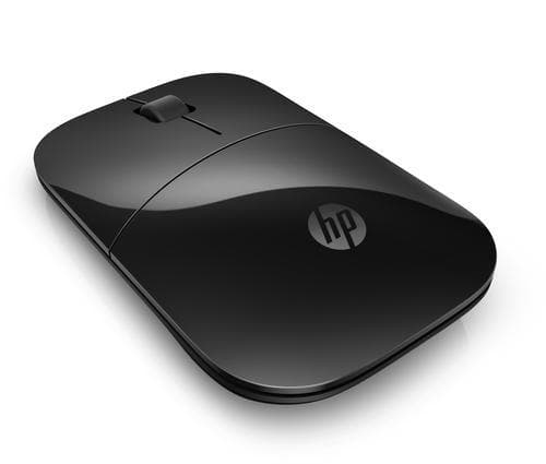 HP Z3700 svart trådlös mus, Ambidextrous, Optisk, RF Trådlös, 1200 DPI