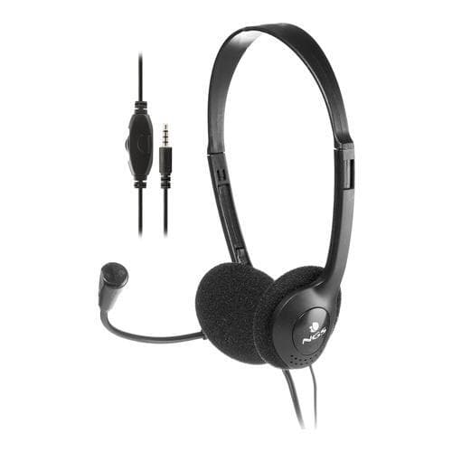Headset MS103PRO 3,5 Jack w/vol control mic.