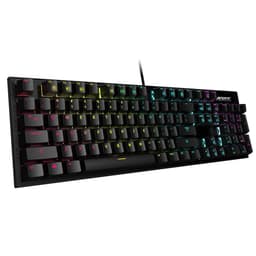 Gigabyte AORUS K1, mekanisk, RGB LED -lys, engelsk, sort, kablet