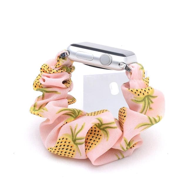 SKALO Scrunchie Ranneke Apple Watch 42/44/45/49mm - Pinkki