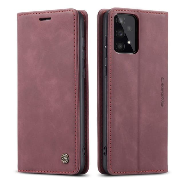 CASEME Retro Pung Taske til Samsung Galaxy A33 5G - Rød
