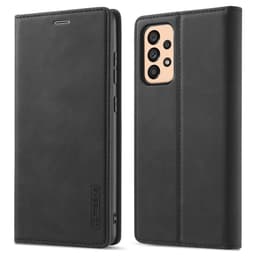LC.IMEEKE Wallet Case Fodral till Samsung Galaxy A33 5G - Svart