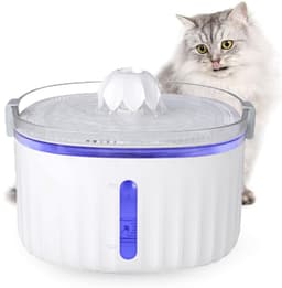 INF Vandfontæne til katte 1,9 liter ABS Hvid