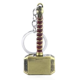 Nøglering og flaskeåbner Mjölner zinklegering Guld / Brun