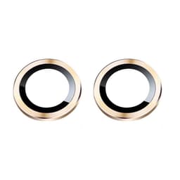 Linsedeksel iPhone 13/13 Mini 2-pack Gold