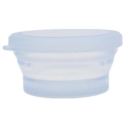 Kokoontaitettava lounasrasia 400 ml silikonisinistä