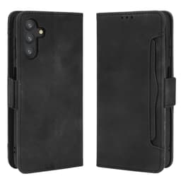 SKALO Samsung A13 5G 6-lokeroa Lompakkokotelo - Musta
