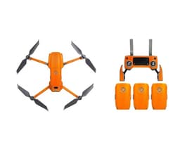 Orange carbon klistermærker til DJI Mavic 2 Pro /