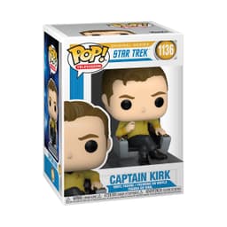FUNKO! POP VINYL STAR TREK CAP KIRK IN CHAIR