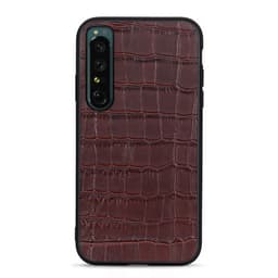 Krokotiilinahkainen kuori Sony Xperia 1 IV - Ruskea