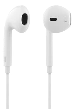 STREETZ Semi-in-ear hörlurar med mikrofon, media/svarsknapp, 3.5 mm,