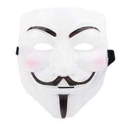 V for Vendetta Naamio naamiaisiin - Valkoinen