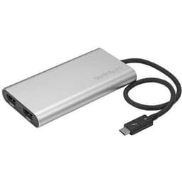 StarTech.com Thunderbolt 3 - kaksi HDMI -sovitinta - 4k 30 Hz - vain yhteensopiva