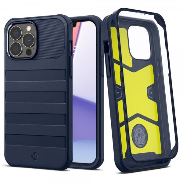 Spigen iPhone 13 Pro Cover Geo Armor 360 Navy Blue
