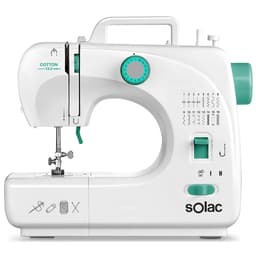 SOLAC Ompelukone Puuvilla 16.2 Valkoinen