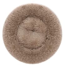 Blødt og hyggeligt seng til hund / kat diameter 60 cm Lysebrun