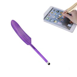 Spring Stylus Pen for berøringsskjermer Lilla
