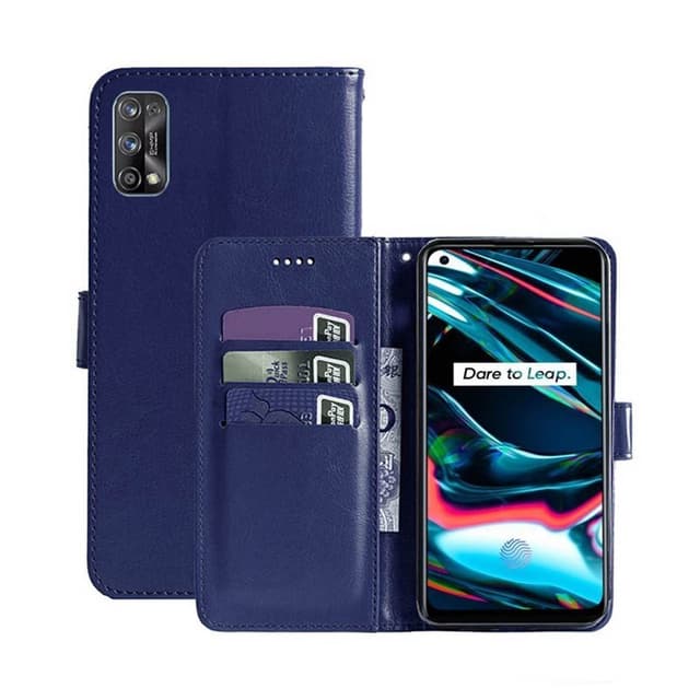 Wallet Cover 3-kort Realme 7 Pro 4G  - mørk
