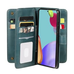 SKALO Samsung A52/A52s 10-RUM Flip Cover - Grøn