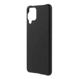 Samsung Galaxy A22 4G Rubberized Hård Plast Skal - Svart