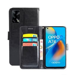 Mobilplånbok 3-kort Oppo A74 4G  - Svart