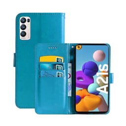 Wallet Cover 3-kort Oppo Find X3 Neo 5G  - Lyseblå