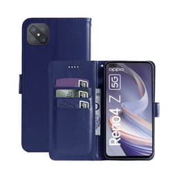 Wallet Cover 3-kort Oppo Reno4 Z 5G  - mørk