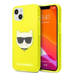 Karl Lagerfeld iPhone 13 Mini Kuori Fluo Keltainen