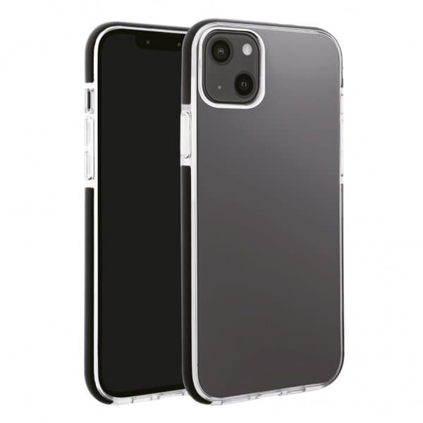 Vivanco iPhone 13 Skal Rock Solid Svart Transparent