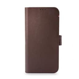Decoded iPhone 13 Pro Etui Leather Detachable Wallet Chocolate Brown