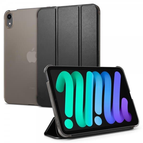 Spigen iPad Mini 2021 Fodral Smart Fold Svart