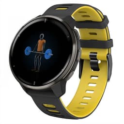 Twin Sport Armband Garmin Venu 2 Plus - Svart/gul