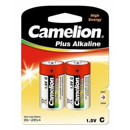 Camelion C/LR14, Plus Alkaline LR14, 2 st