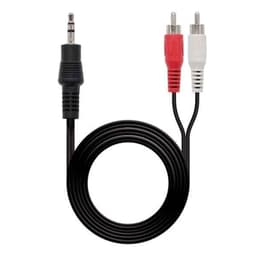 Lyd Jack (3.5mm) til 2 RCA Kabel NANOCABLE 10.24.0301 (1,5M)