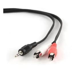 Cablexpert 1,5 m, 3,5 mm/2xRCA, M/M 1,5 m, sort, rød, hvid