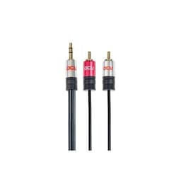 Ljudkabel Jack (3,5 mm) till 2 RCA DCU (3 m)