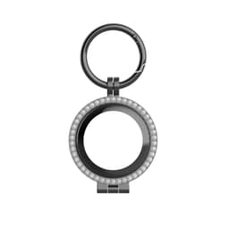 Beskyttende besatt AirTag-sak Gunmetal Black