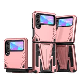 Stöttåligt skal 3i1 Samsung Galaxy Z Flip 3  - Rosè Guld
